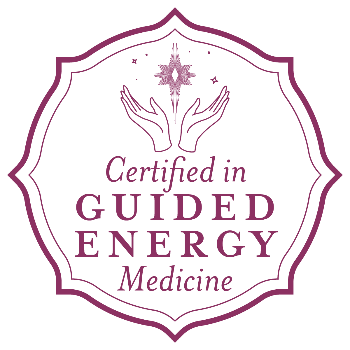 Certified in Guided Energy Medicine