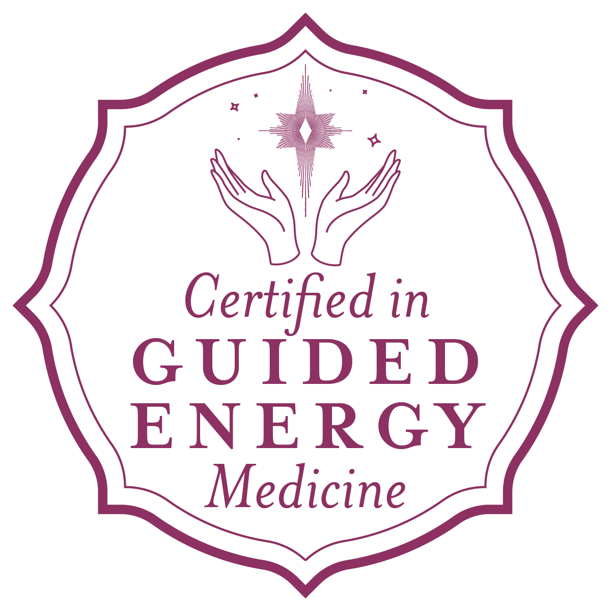 Certified in Guided Energy Medicine