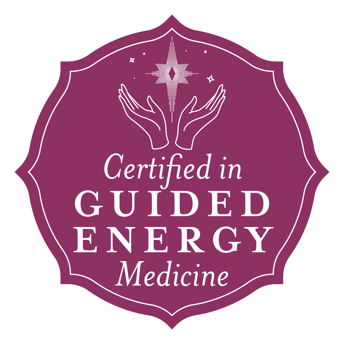Certified in Guided Energy Medicine